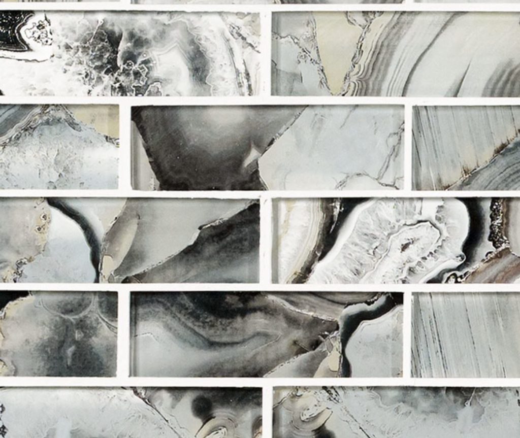 MSI Backsplash Midnight Agate 2x6 Subway Glass