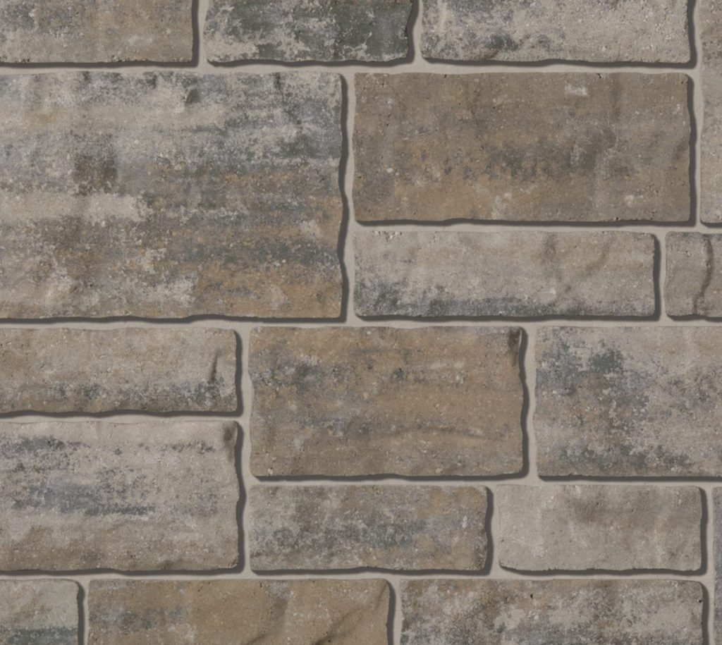 Brampton Brick Full Bed Stone Vivace Collection