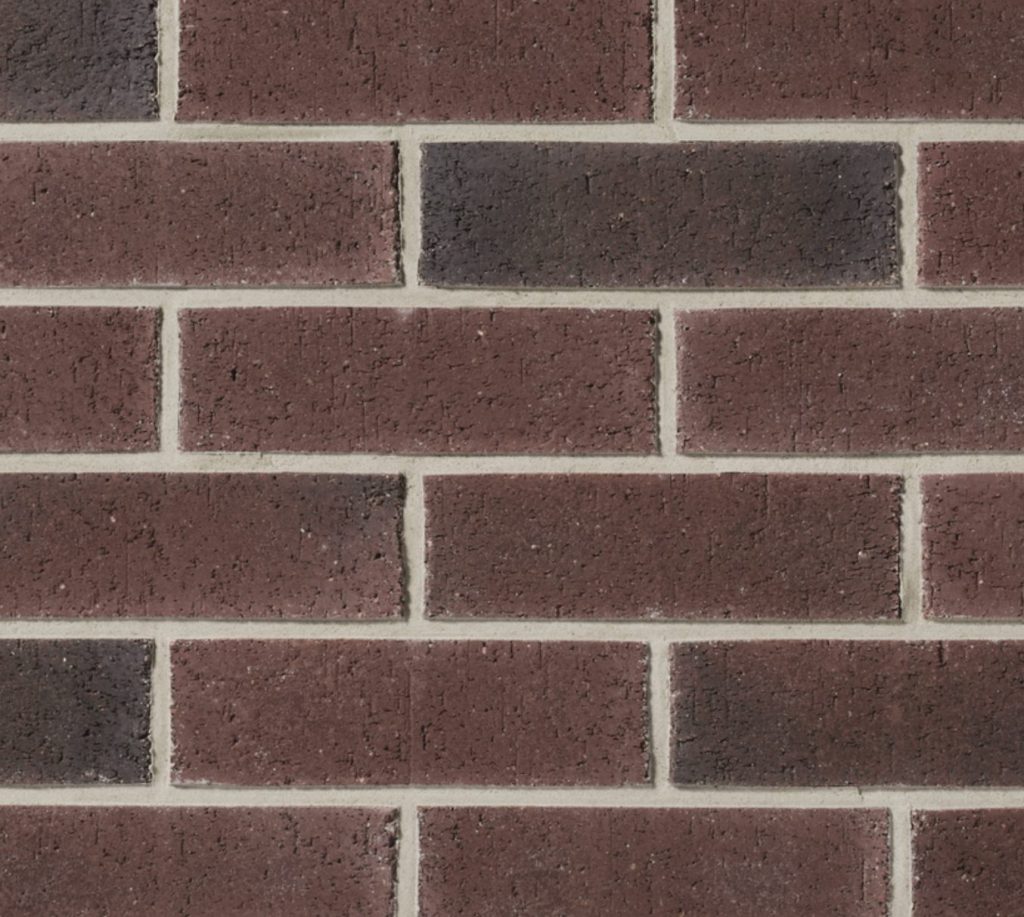 Brampton Brick Full Bed Brick Contemporary Series Claret