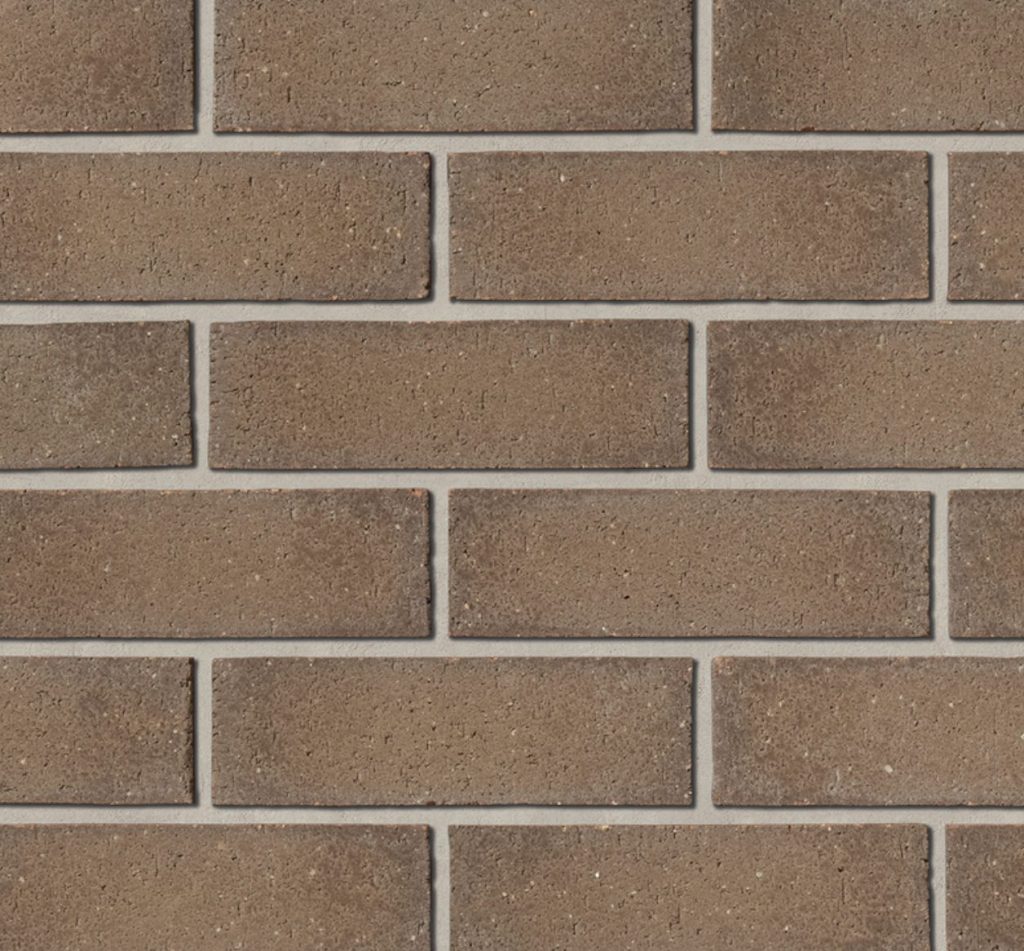 Brampton Brick Full Bed Brick Contemporary Series Regency Brown