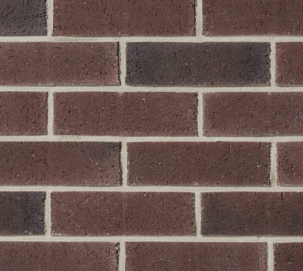 Brampton Brick Full Bed Brick Contemporary Series Claret
