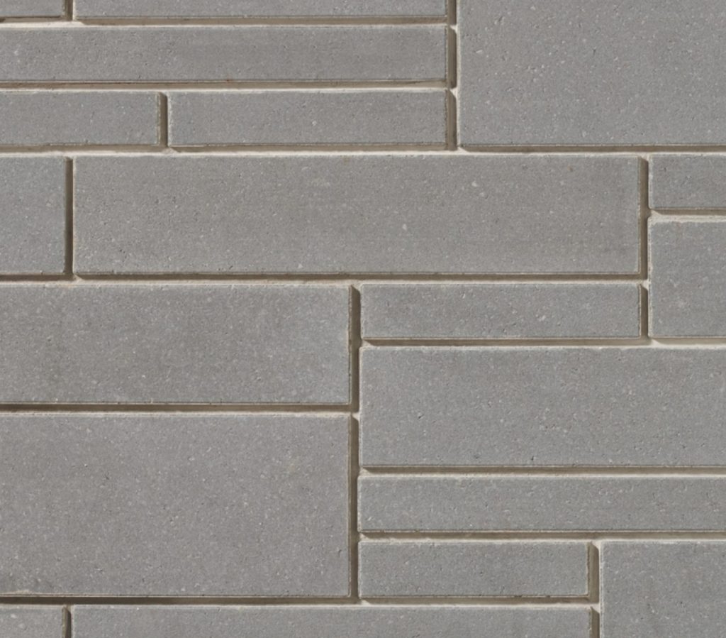 Brampton Brick Full Bed Stone Contempo Stone Nickel