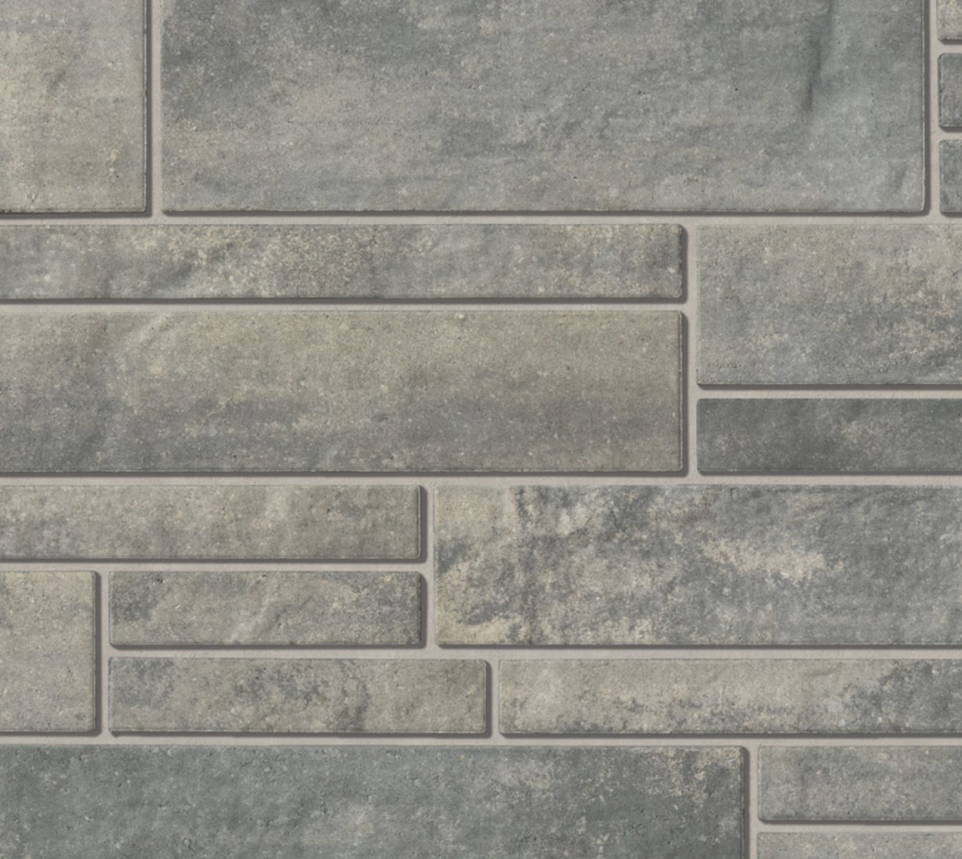 Brampton Brick Full Bed Stone Granada Marble Gray
