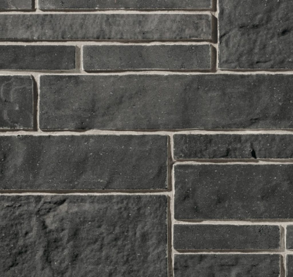 Brampton Brick Full Bed Stone Granada Midnight