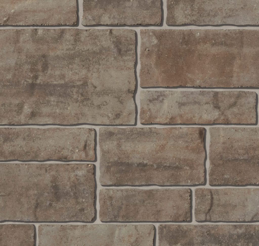 Brampton Brick Full Bed Stone Vivace Mackinaw