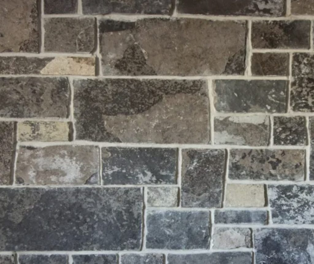 Fond Du Lac Natural Stone Veneer Biltmore Collection Graphite Manor