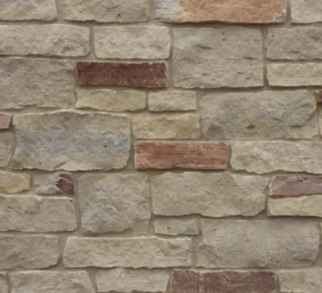 Fond Du Lac Natural Stone Veneer Tuscan Collection Chardonnay