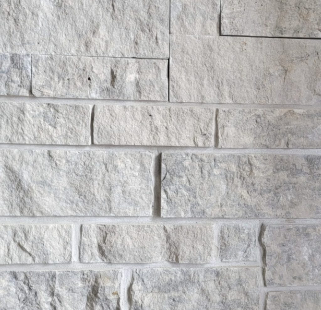 Masonal Stone Natural Stone Veneer Contemporary Collection Dover White