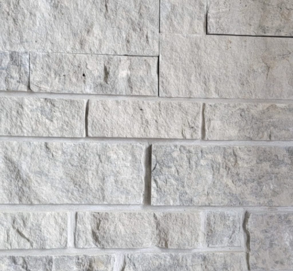 Masonal Stone Natural Stone Veneer Contemporary Collection Dover White