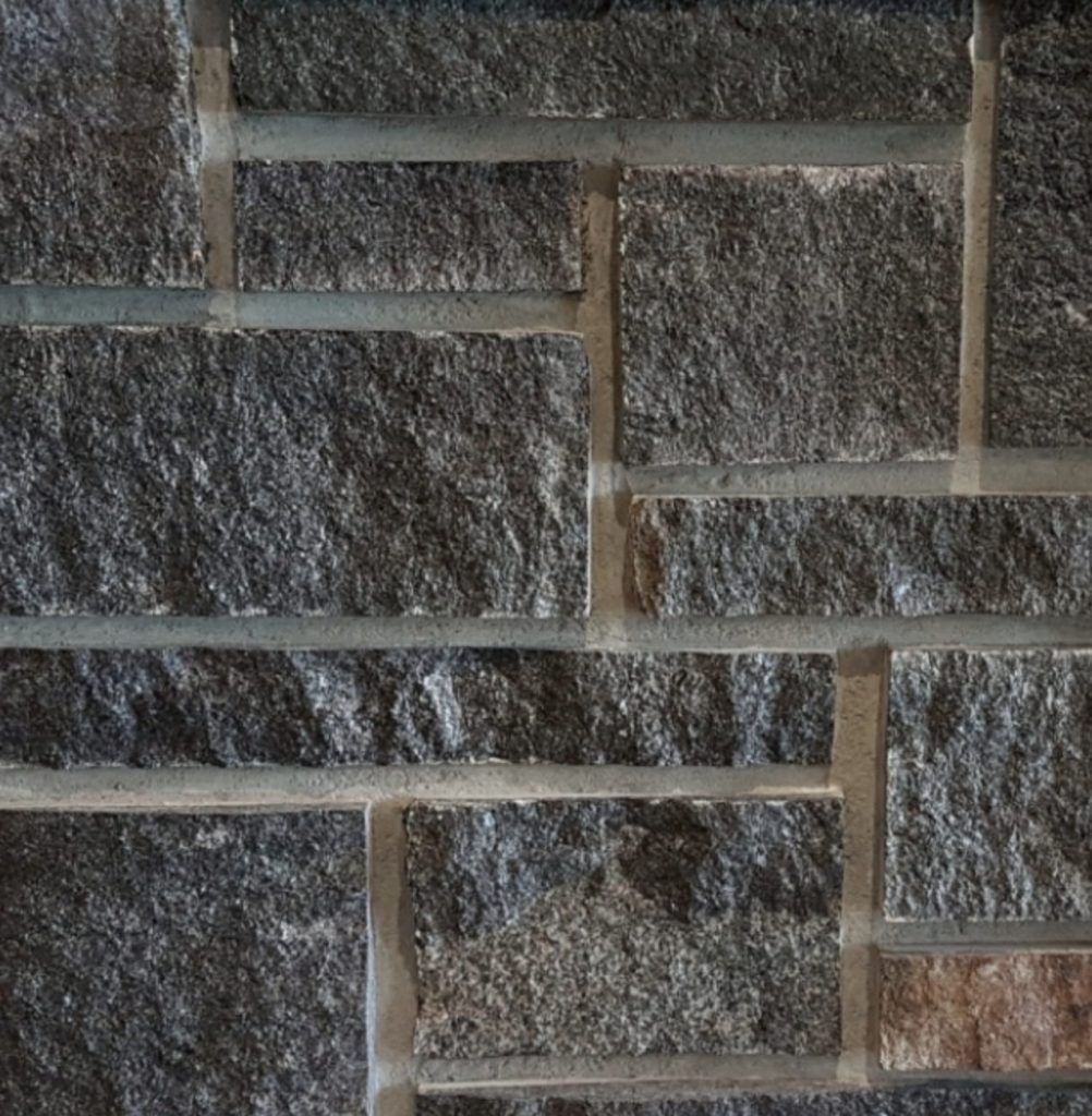Masonal Stone Natural Stone Veneer Contemporary Collection Midnight Granite