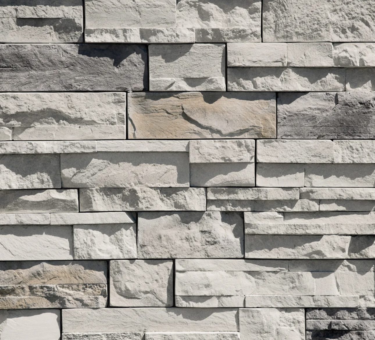 Manufactured Stone Veneer Dutch Quality Stone Dry Stack Series Winter Point