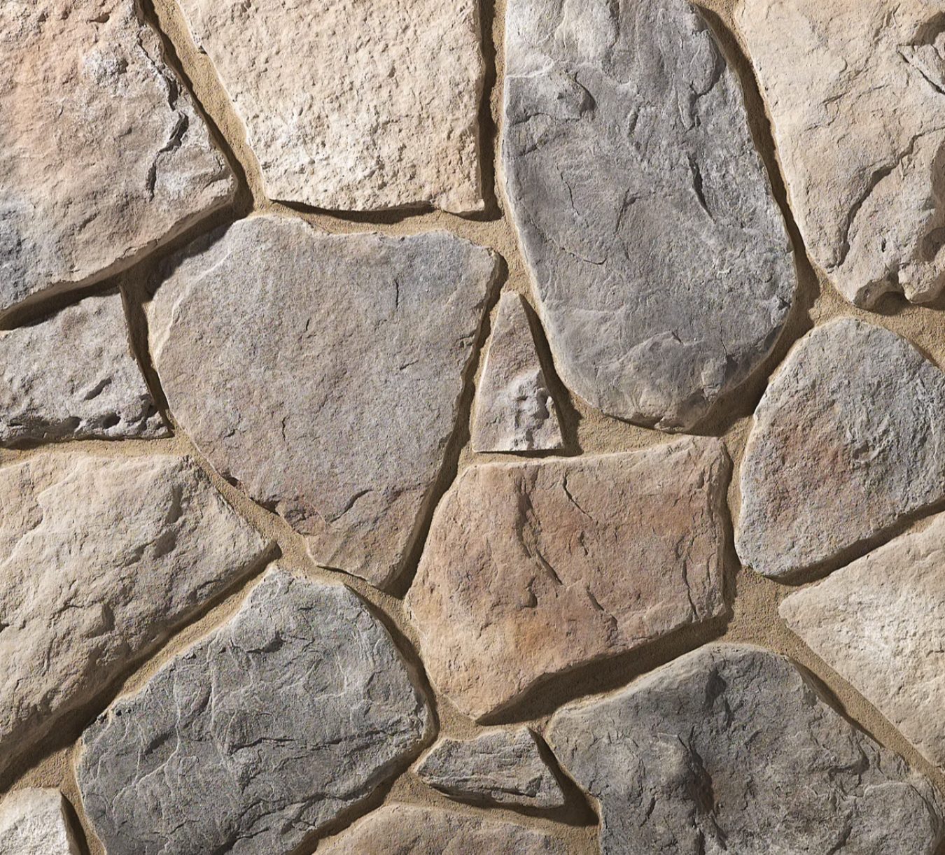 Manufactured Stone Veneer Dutch Quality Stone Fieldstone Series Sienna