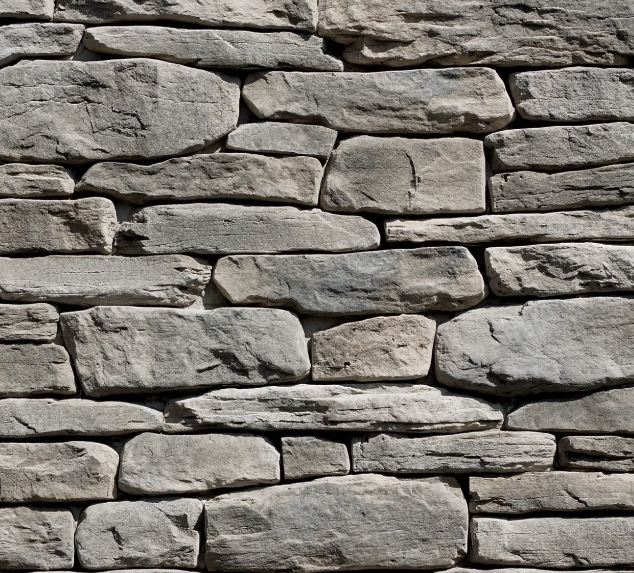 Manufactured Stone Veneer Dutch Quality Stone Ledgestone Series Quail Grey