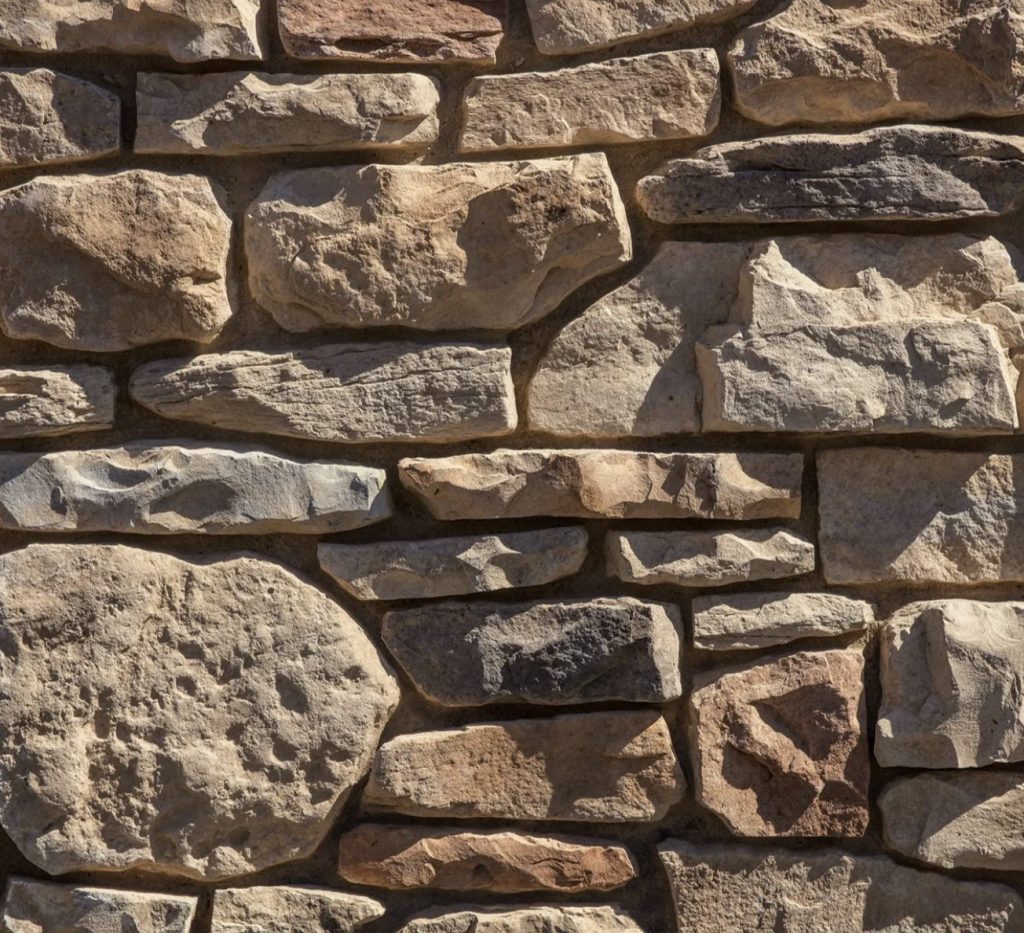 Manufactured Stone Veneer Dutch Quality Stone Tuscan Ridge Series Natural Blend