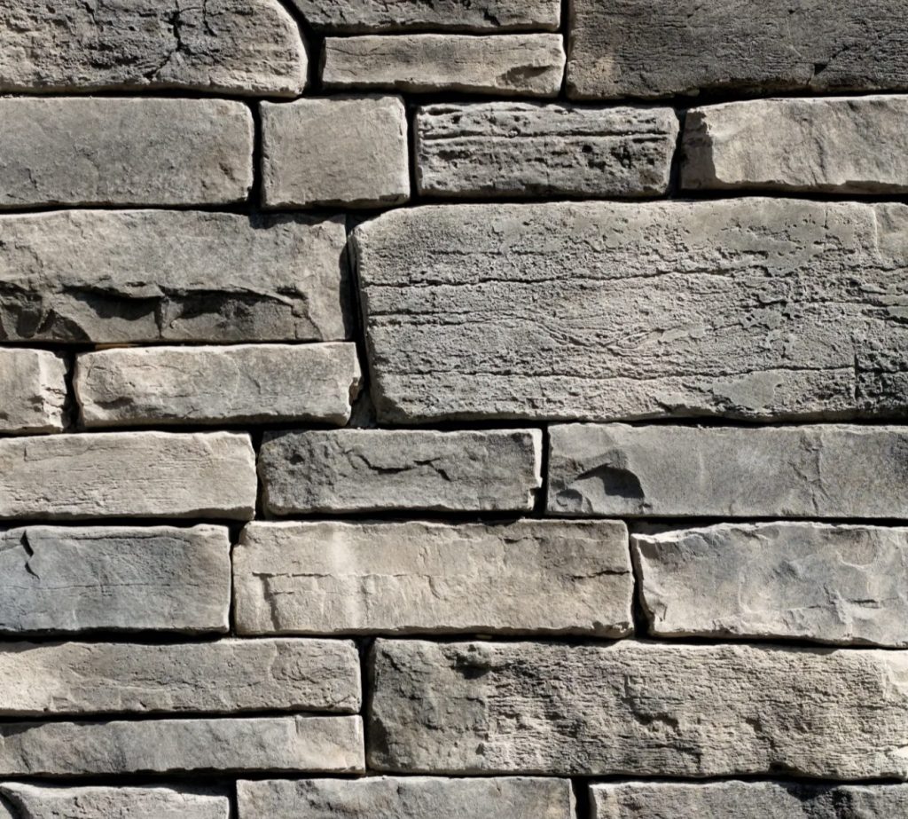 Manufactured Stone Veneer Dutch Quality Stone Weather Ledge Series Quail Grey