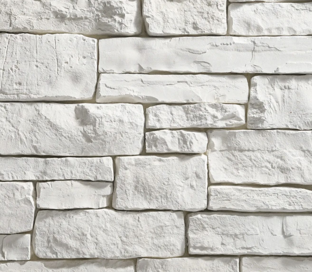 Manufactured Stone Veneer Dutch Quality Stone Weather Ledge Series Snowpack