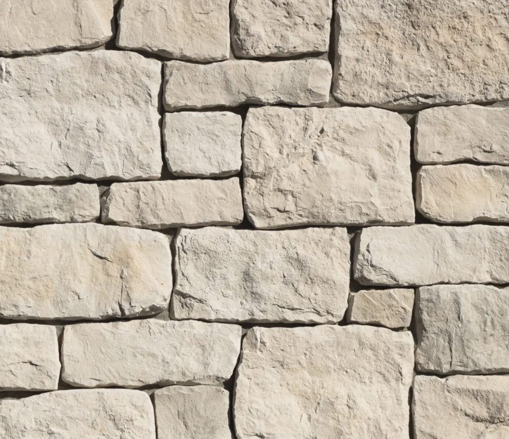 Manufactured Stone Veneer Eldorado Stone RoughCut Caa Blanca
