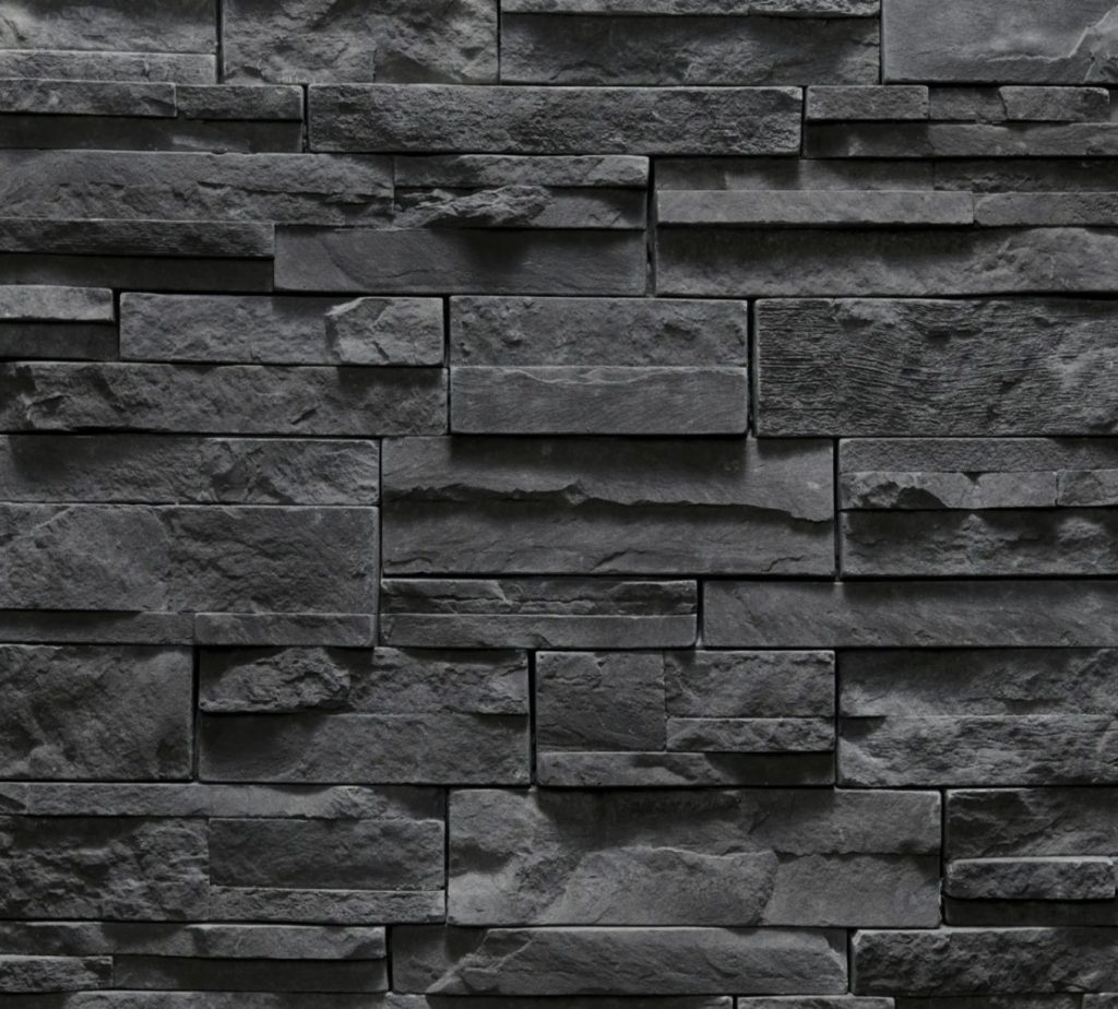 Manufactured Stone Veneer Dutch Quality Stone Dry Stack Stone Series Coal Crest