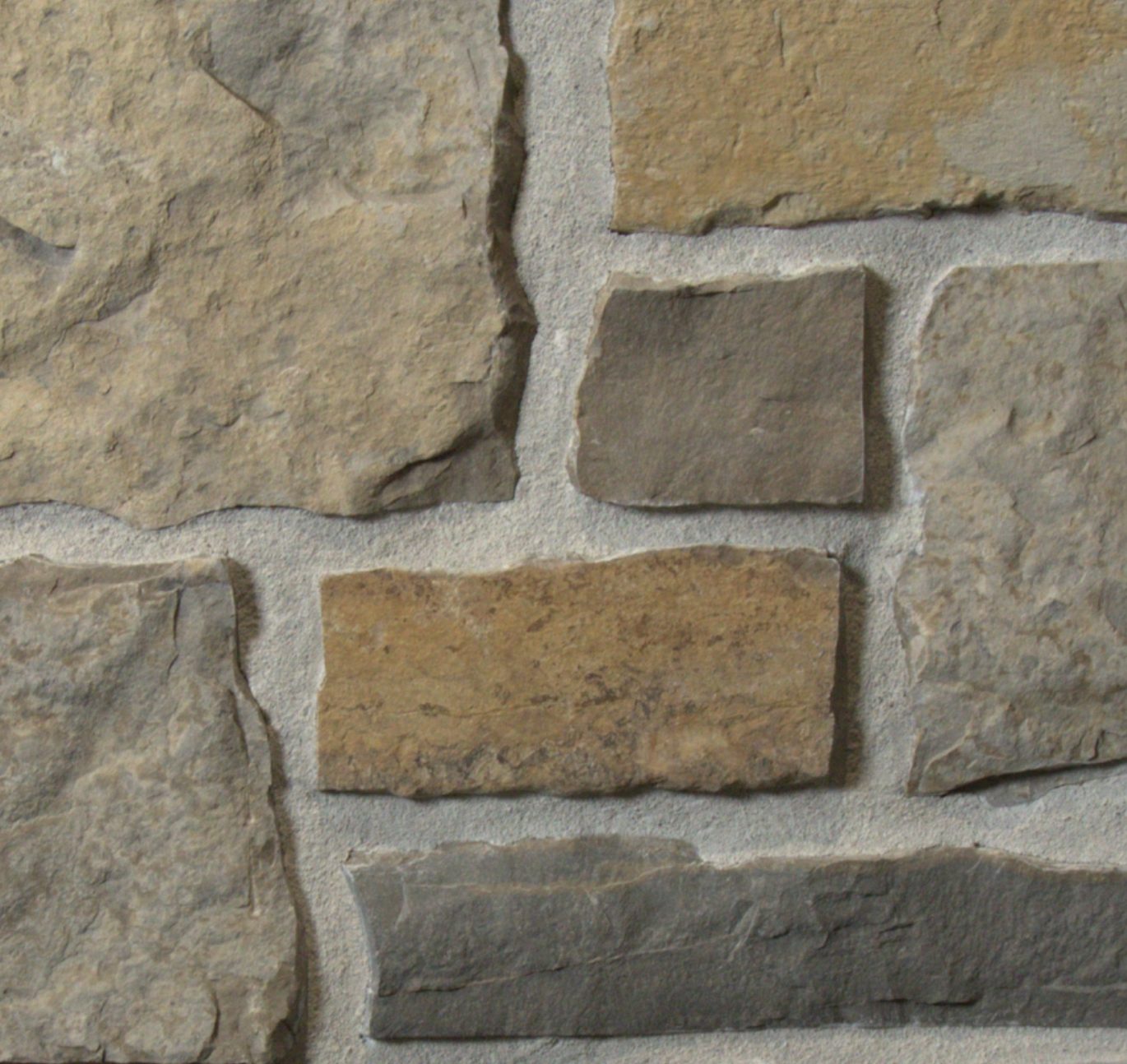 Natural Stone Veneer Masonal Stone Rustic Natural Bedstone Creme Brule
